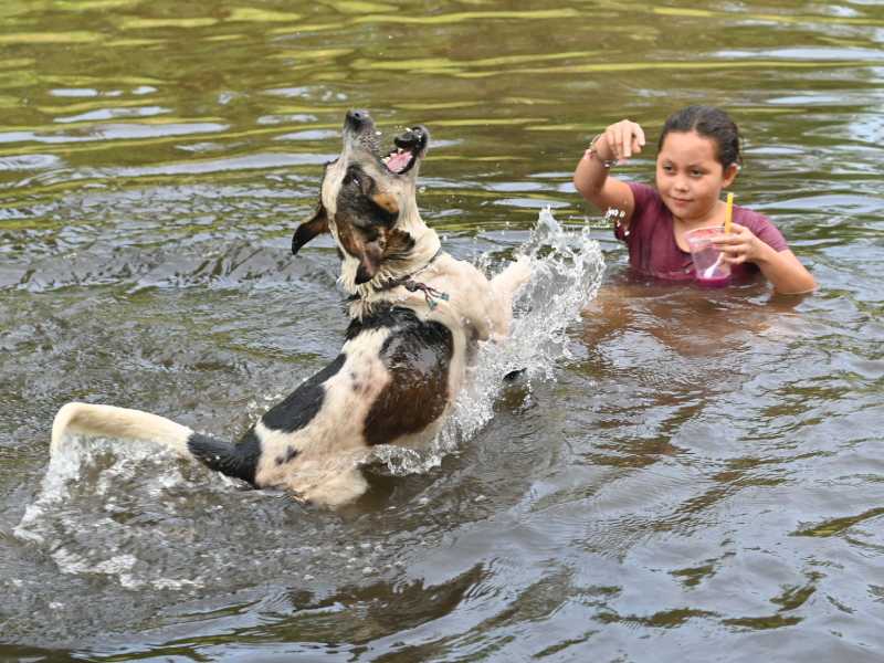 ¡Abajo de un puente! Conoce La Poza El Tigre un lugar para disfrutar estas vacaciones en Semana Santa