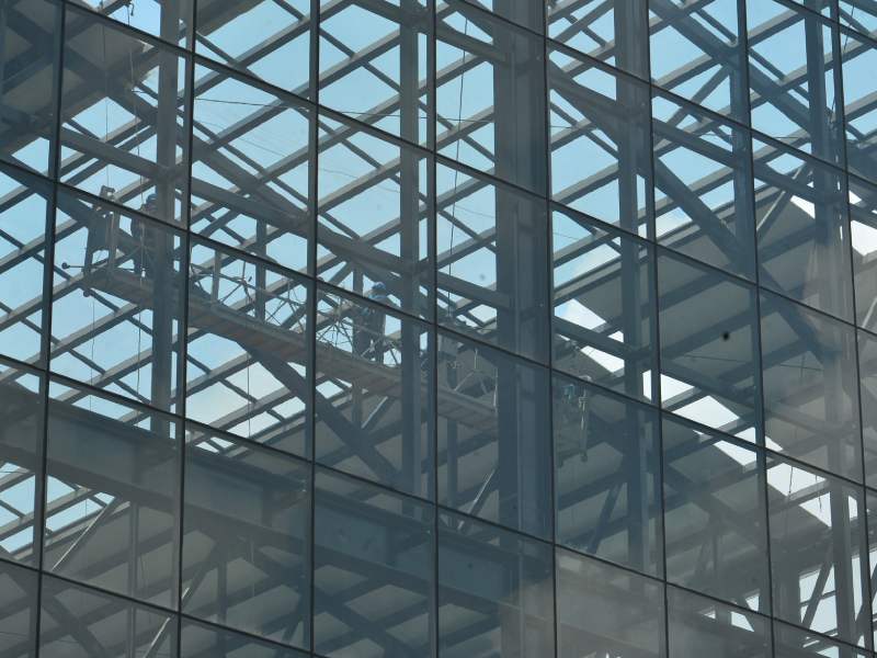 Avances de la construcción del nuevo Mercado San Miguelito. Vendedores informales, comerciantes.