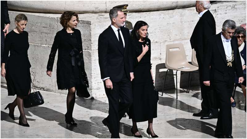 Felipe- Letizia- Espana- Papa Francisco