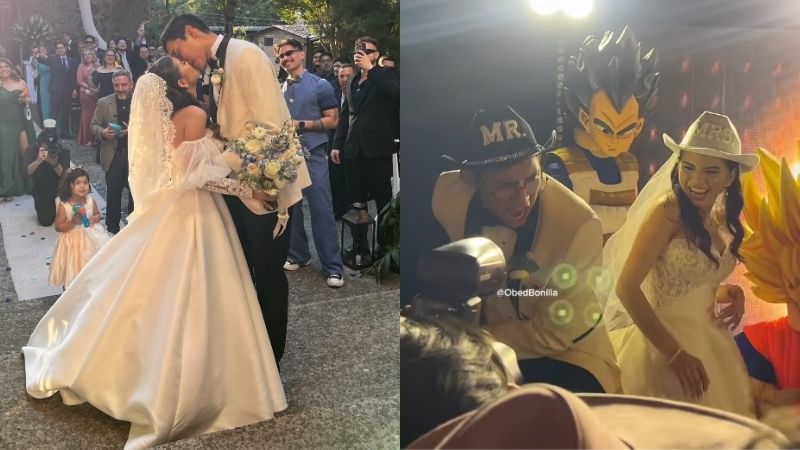 Fernanfloo celebró su matrimonio con la epicidad que lo caracteriza. / 
