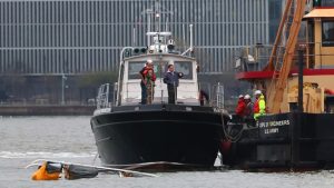 Helicoptero estrella rio Hudson Nueva York