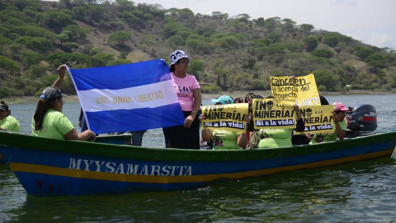 JO-Minería- Quinta Marcha- Acuática- Lago- Guija-Metapán-El Salvador- Guatemala