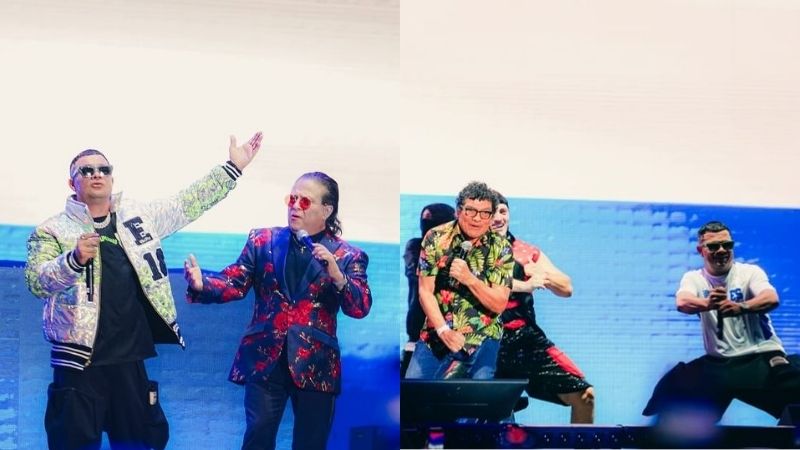 Jowell, Marito Rivera y Jhosse Lora. El momento más sorprendente de la noche en el Coke Studio Music Fest 2025.  / 