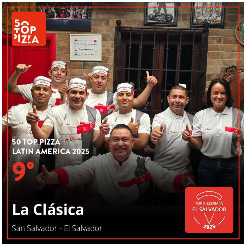 Juan Carcamo- La Clasica- Pizzeria- 50 Top Pizza