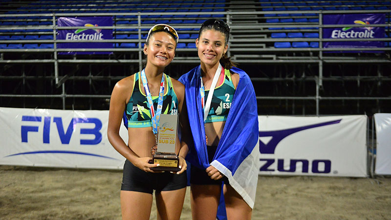 Karla Tovar Daniela Vigil Campeonato Sub-23 Voleibol Playa