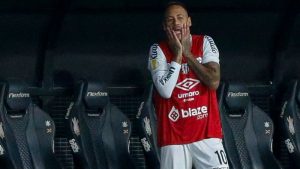 Neymar Santos FC Brasil Lesion