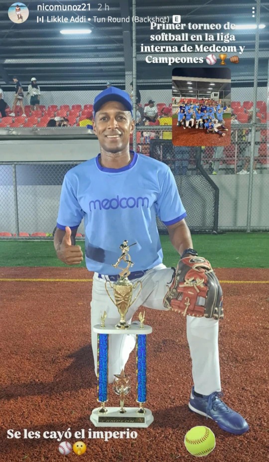 Nico Munoz futbol softbol campeon goleador Panama 01