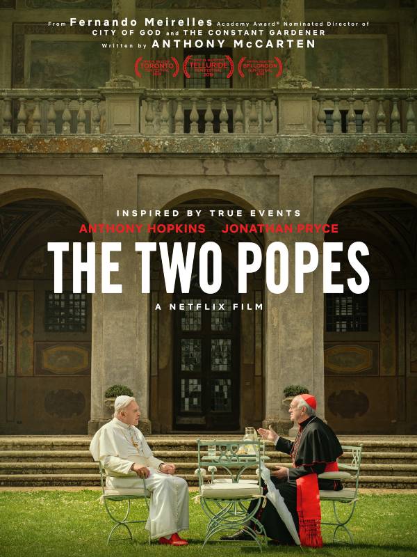 Pelicula "Los dos papas" de Netflix