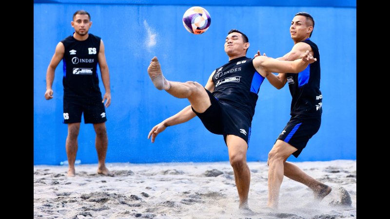 La Selecta Playera hizo su último entreno previo al Mundial Seychelles 2025, antes de partir este viernes. Foto: Cortesía INDES