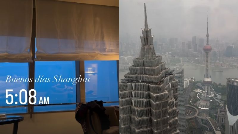 Viaje de Andrea Mariona por China
