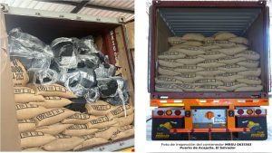 contenedor cafe con droga