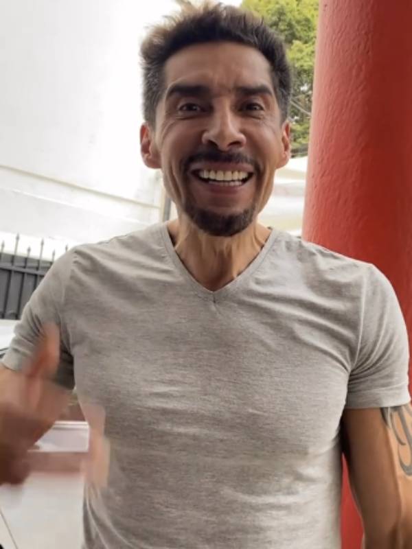 Charly López exintegrande de Garibaldi