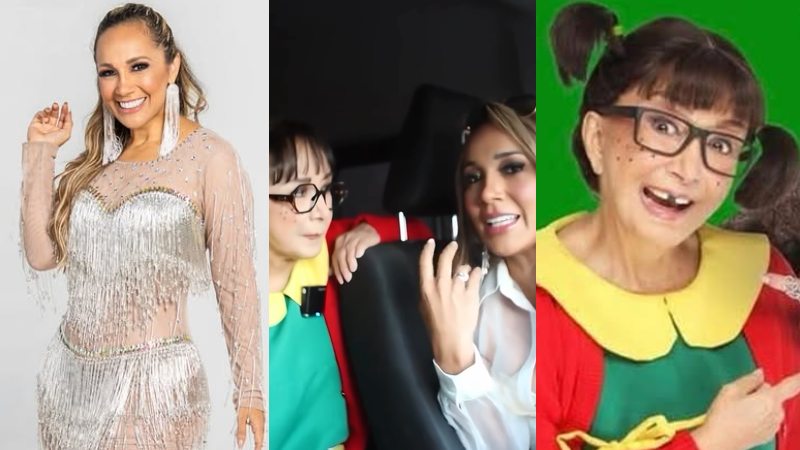 Elena Villatoro emocionada por su entrevista con La Chilindrina. / 