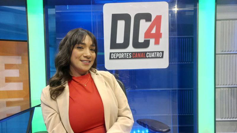 Esmeralda Ayala conduce el Noticiero Deportivo Canal 4 de lunes a viernes de 1:00 p.m. a 2:00 p.m. Foto: EDH / Ricardo Menéndez