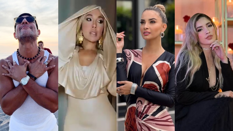 Billy Caderón, Elena Villatoro, Irene Castillo y Larissa Graniello compartieron el mensaje inspirador que un día expresó el papa Francisco.  / 