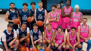 Fernanfloo partido de baloncesto contra MrBeast