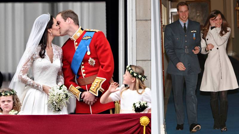 Kate Middleton y el príncipe William / 