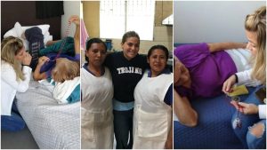 Kathya Carranza invitó a estar siempre con el corazón dispuesto a ayudar.