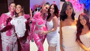 Lele Pons y Guaynaa tuvieron grandes invitados a la revelación, entre ellos Nicolle Figueroa o Sheynnis Palacios.