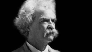El escritor y periodista estadounidense Mark Twain.