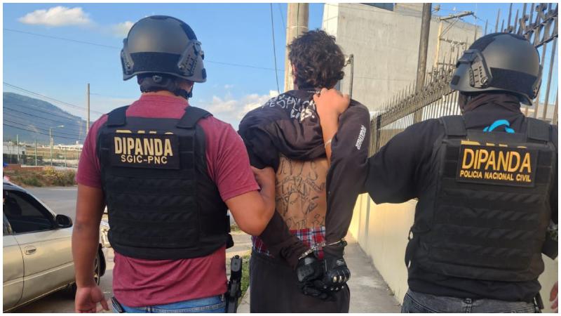 Las autoridades señalaron que fingía ser guatemalteco para no ser detectado. Foto / Cortesía PNC Guatemala