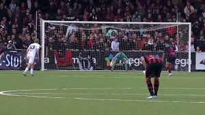 portero belgica gesto aficion video