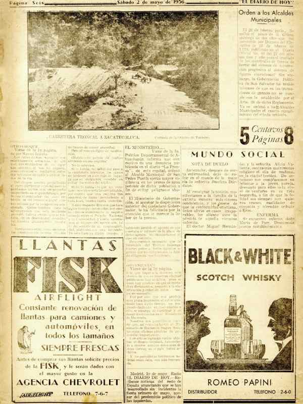 primera edicion de el diario de hoy