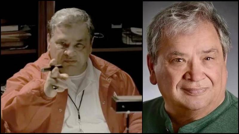 El actor en una de las escenas de 