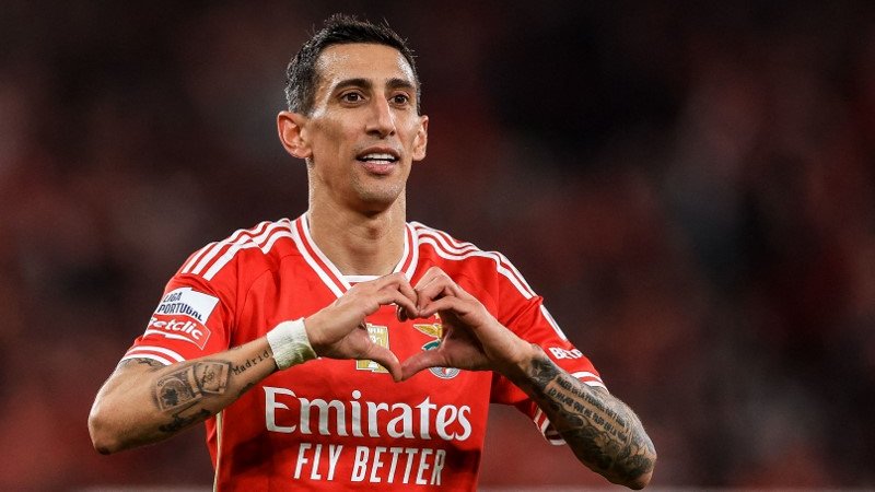 Angel Di Maria Benfica Rosario Central
