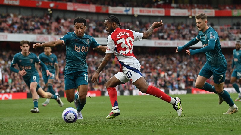 Arsenal perdió en casa con el Bournemouth. Foto EDH/AFP.
