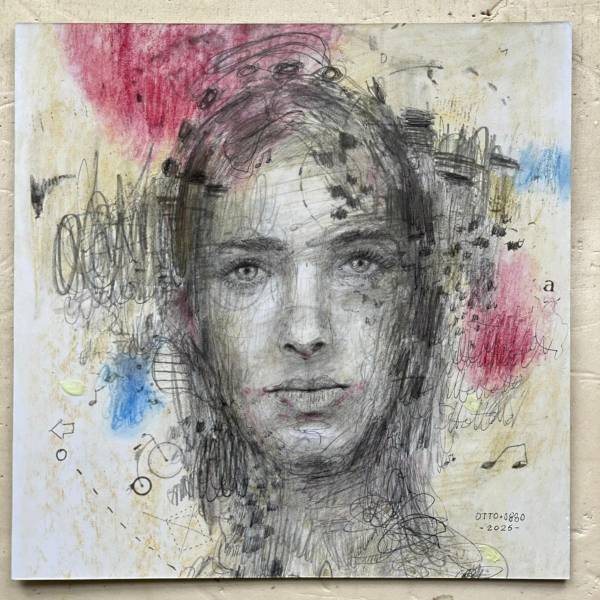 Obra del artista visual Otto expuesta en el MEAM en Barcelona