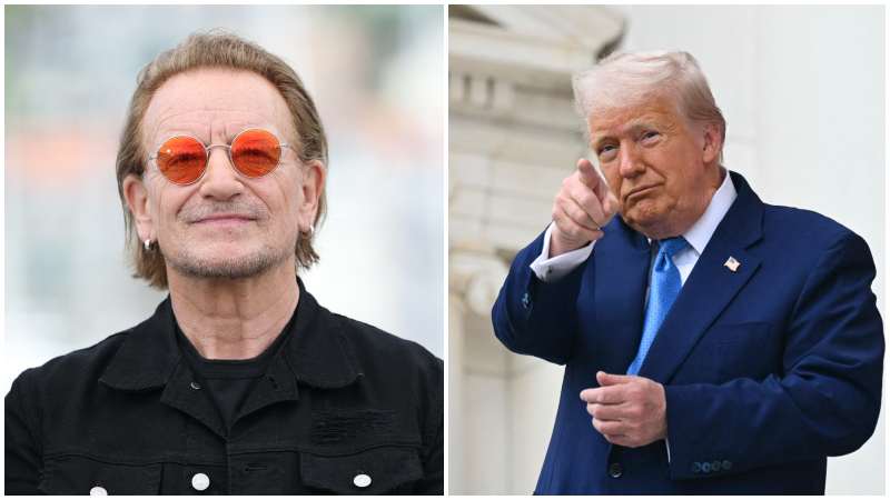 Bono- U2- Donald Trump- presidente Estados Unidos