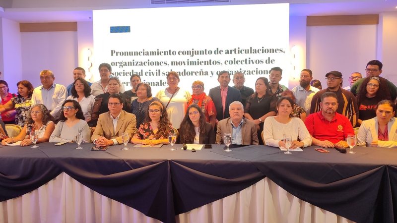 Conferencia organizaciones sociedad civil