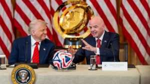 Donald Trump Gianni Infantino