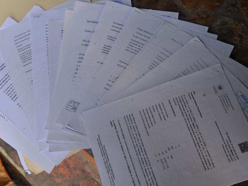 Habitantes de la colonia Malena 1 y 2 de San Marcos tienen 12 aos gestionando un proyecto de alcantarillado para su comunidad.