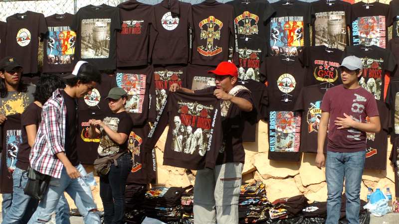 Concierto GunsNRoses el salvador