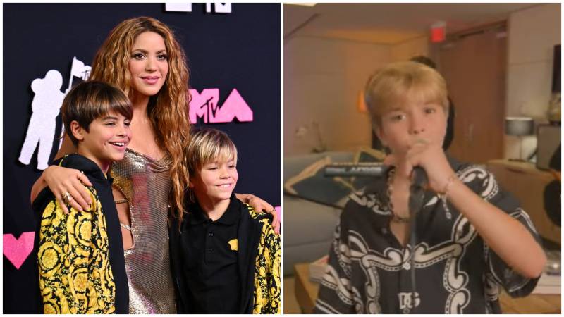 Hijos de Shakira debutan en la música