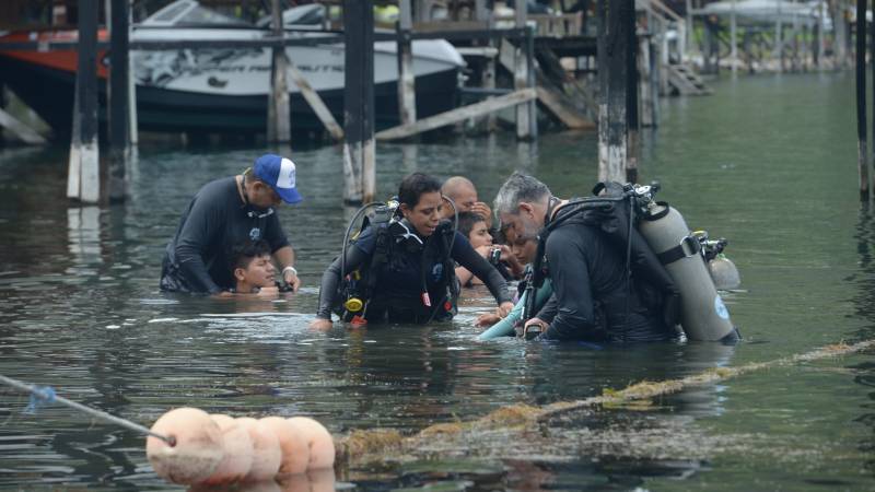 Buceo Inclusivo lago Coatepeque