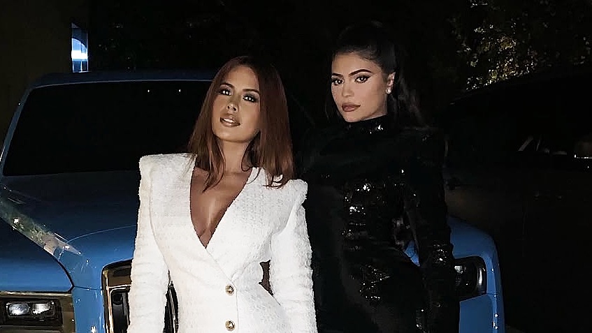 Kylie Jenner and her Salvadoran friend Yris Palmer