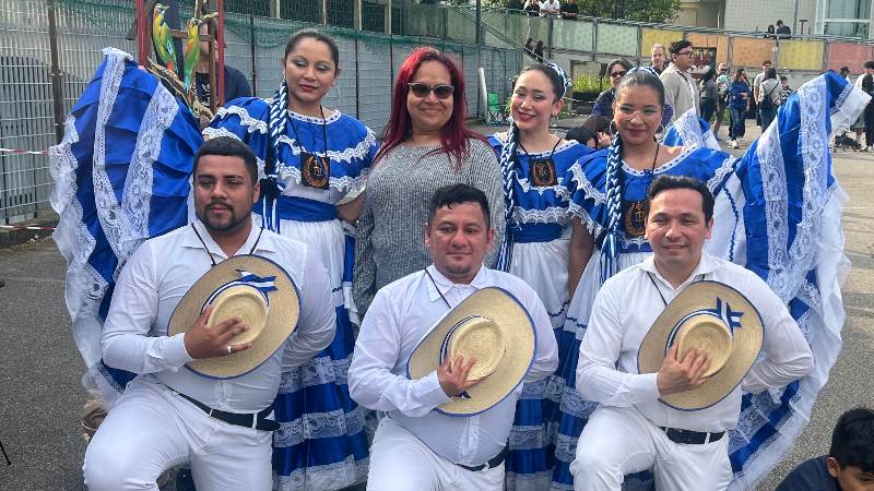 El evento en Milán, Italia, fue una auténtica fiesta de arte, color, sabor y tradiciones.  / 