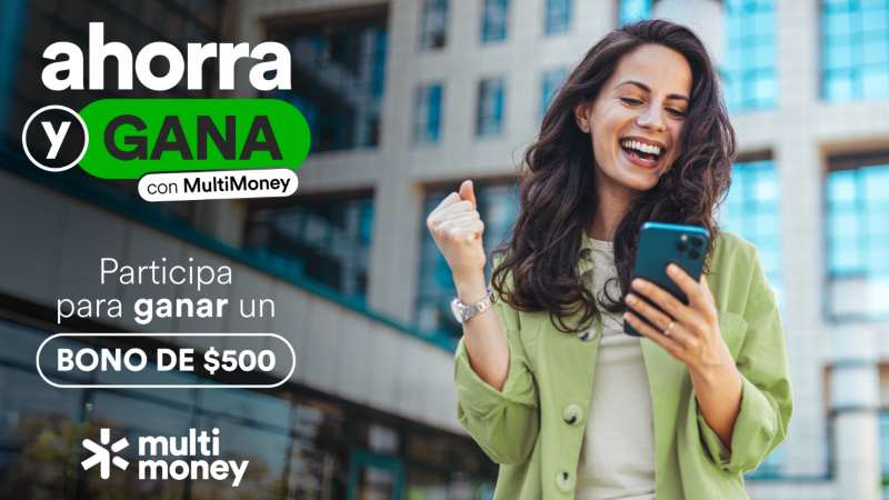 La cuenta de ahorro MultiMoney es la única donde tu dinero siempre gana. / 