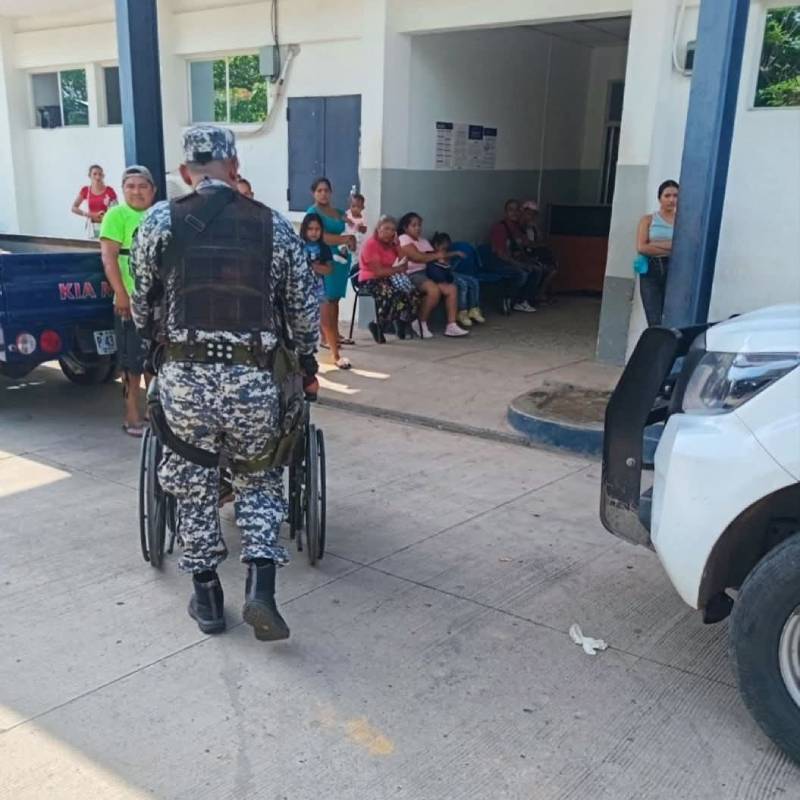 Oleaje playa Majahual