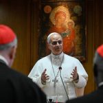 Papa-León XIV-Reunión - Cardenales- Vaticano