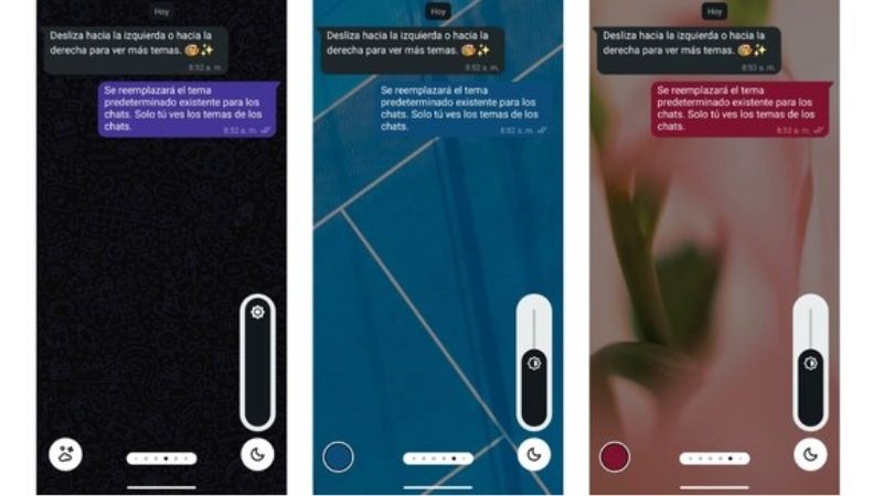 Personalización de chats WhatsApp
