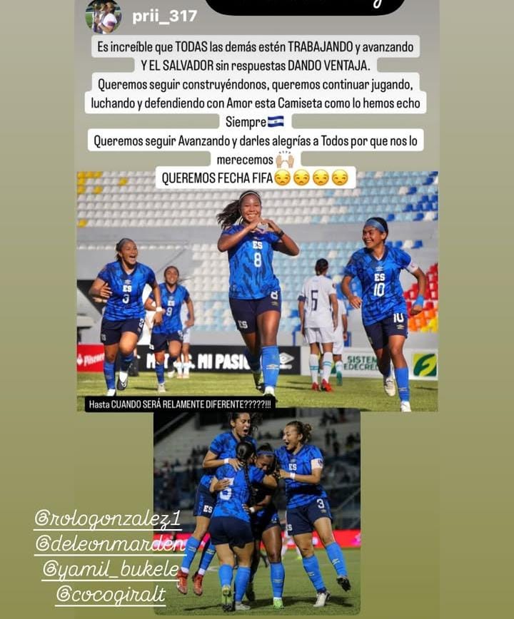 Selecta Femenina Reclamos Fecha FIFA