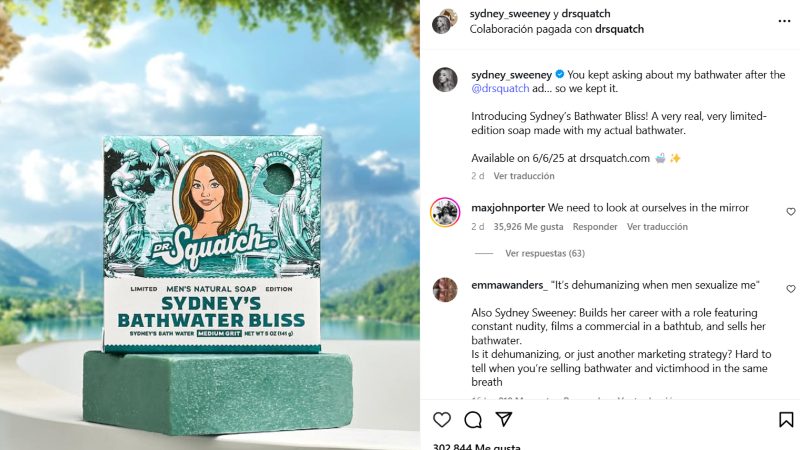 Sydney Sweeney está en boca de todos gracias a este producto.