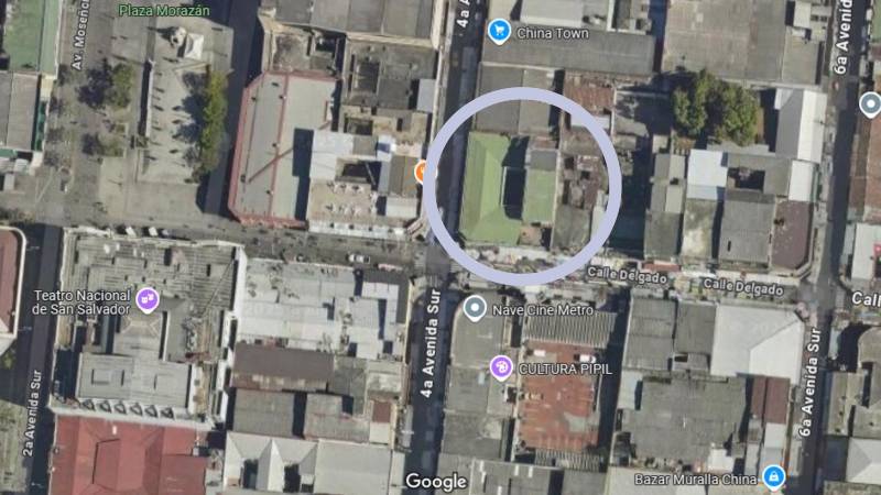 Ubicacion casa Melendez en el Centro Historico