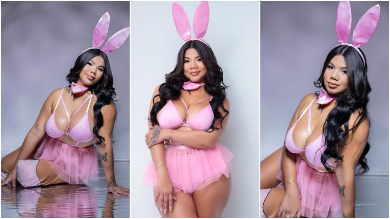 Abigaíl fue capturada por el flash de Fernando Cruz.