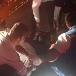 Cuerpos de socorro intentaron auxiliar a la víctima, pero ya había fallecido, tras ser atropellada. Foto EDH / Cortesía.