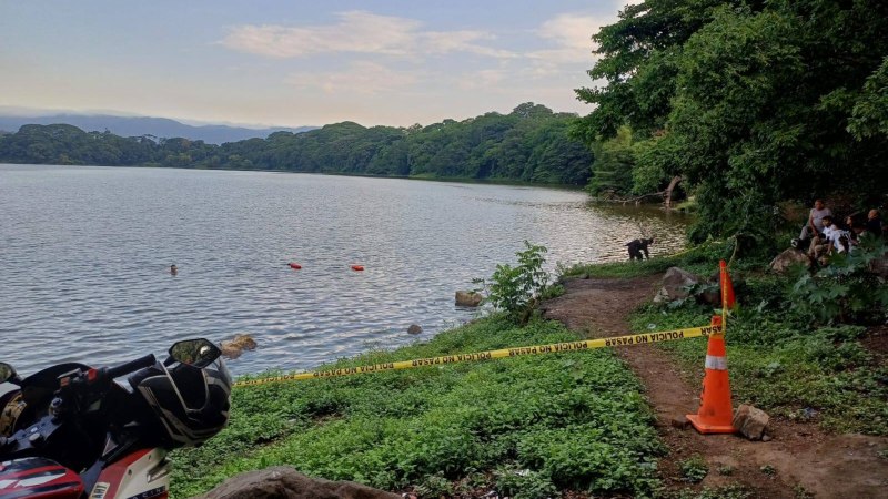 En este lugar se comenzó a buscar al adolescente. Foto / Cortesía Cruz Roja